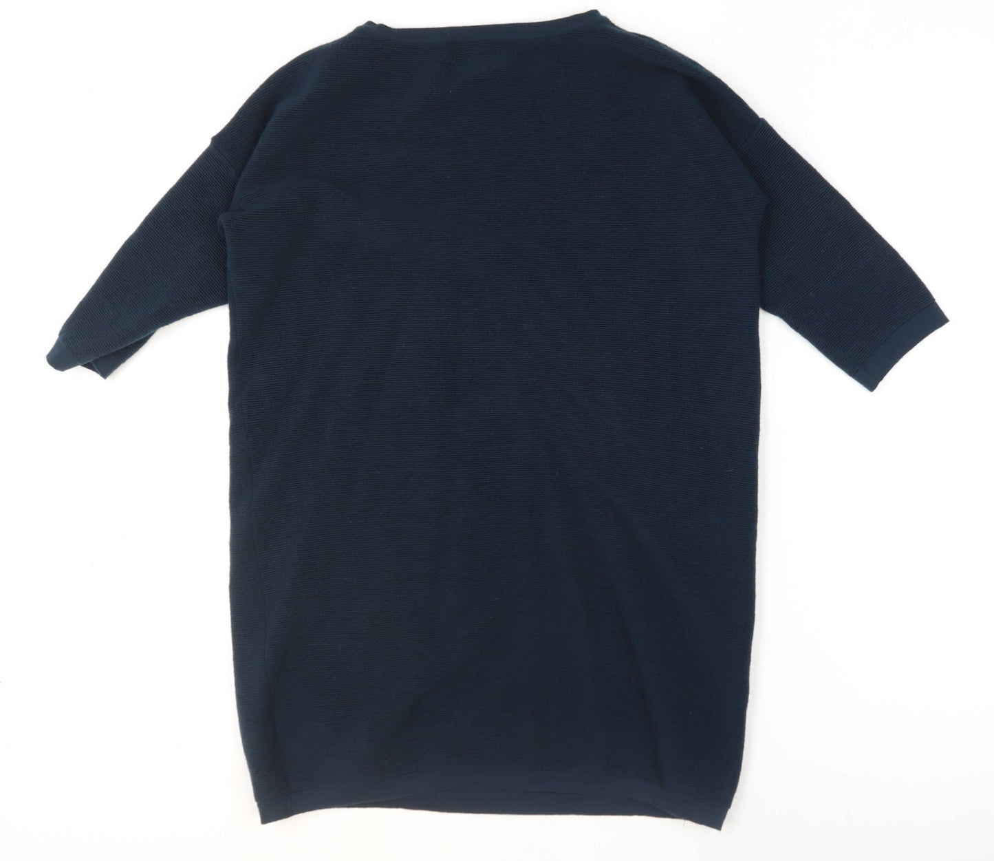Womens UK Size L Jigsaw Blue Tunic Jumper