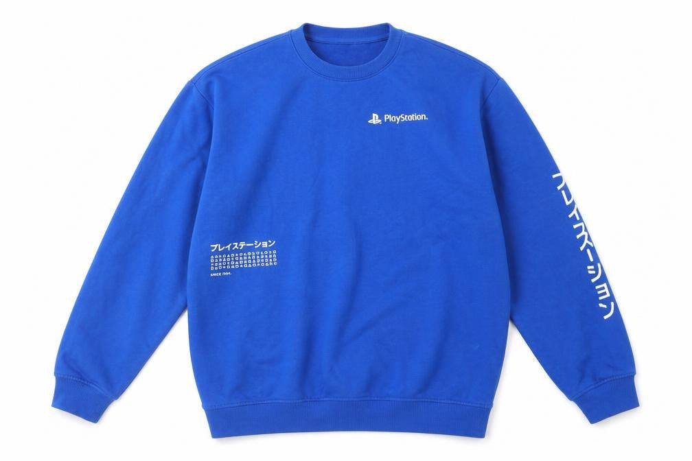 Mens UK Size L H&M Blue Pullover Sweatshirt