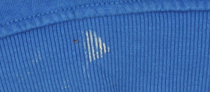 Mens UK Size L H&M Blue Pullover Sweatshirt