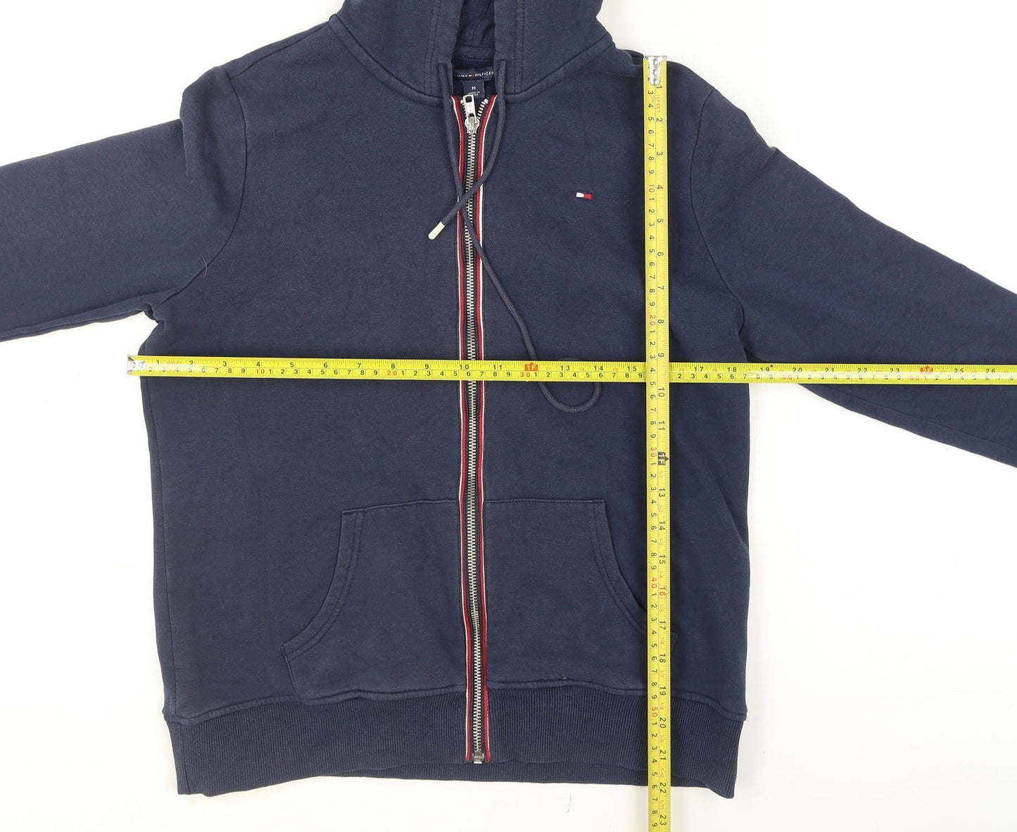 Womens UK Size M Tommy Hilfiger Blue Gym & Training Casual Walking Jacket
