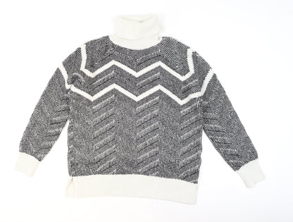 Womens UK Size 18 Marks and Spencer Black Pullover Jumper