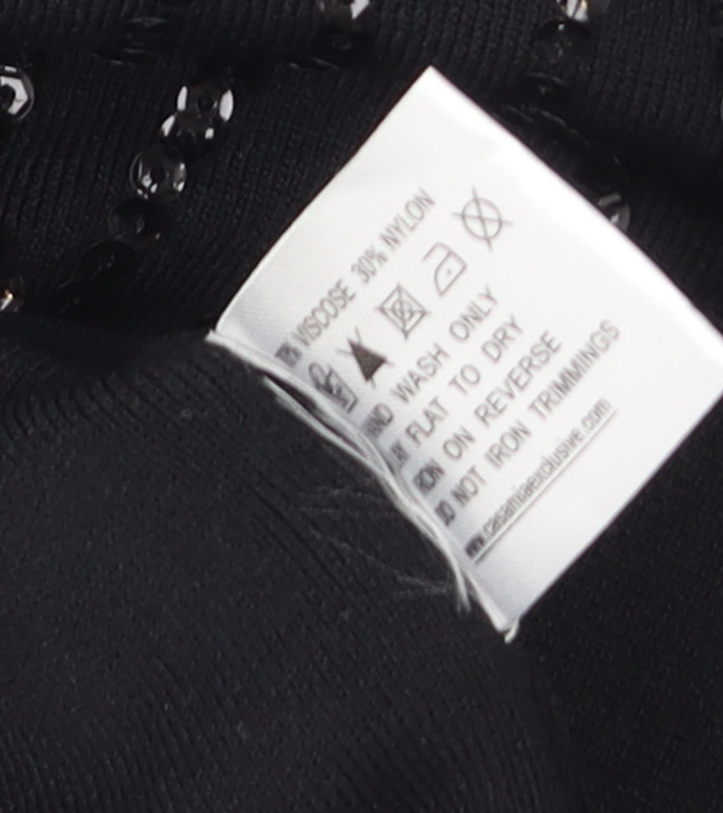 Womens UK Size M Casamia Black Pullover Jumper
