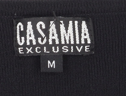 Womens UK Size M Casamia Black Pullover Jumper
