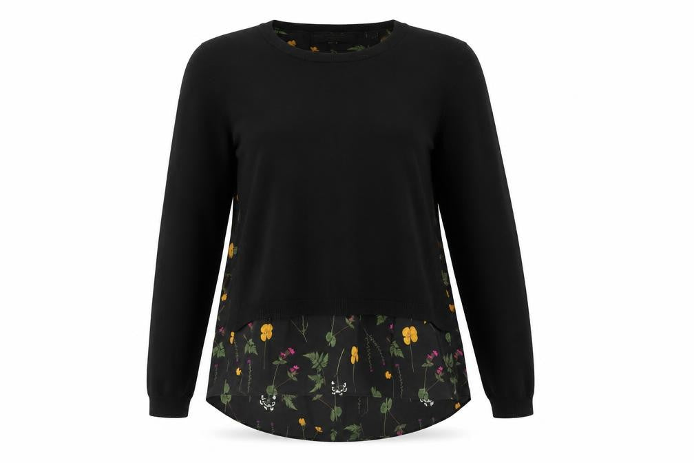 Womens UK Size 10 NEXT Black Pullover Jumper