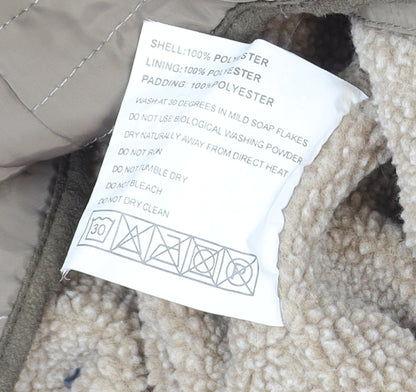 Womens UK Size S Coldene Beige Quilted Coat