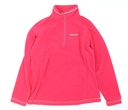 Womens UK Size 12 Craghoppers Pink Hiking Walking Gym & Training Jacket