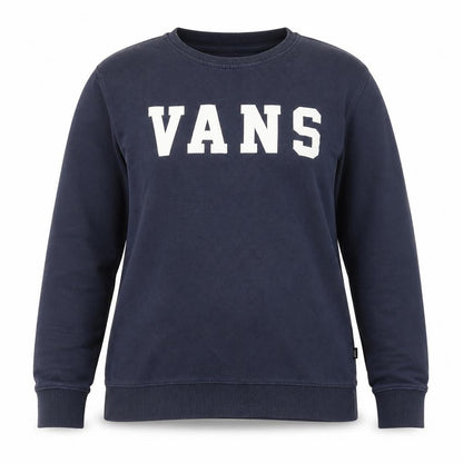Womens UK Size M VANS Blue Pullover Sweatshirt