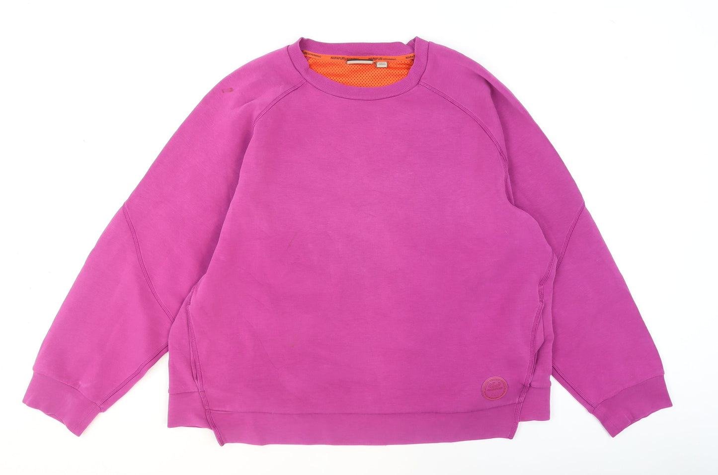 Womens UK Size L Napapijri Pink Pullover Sweatshirt