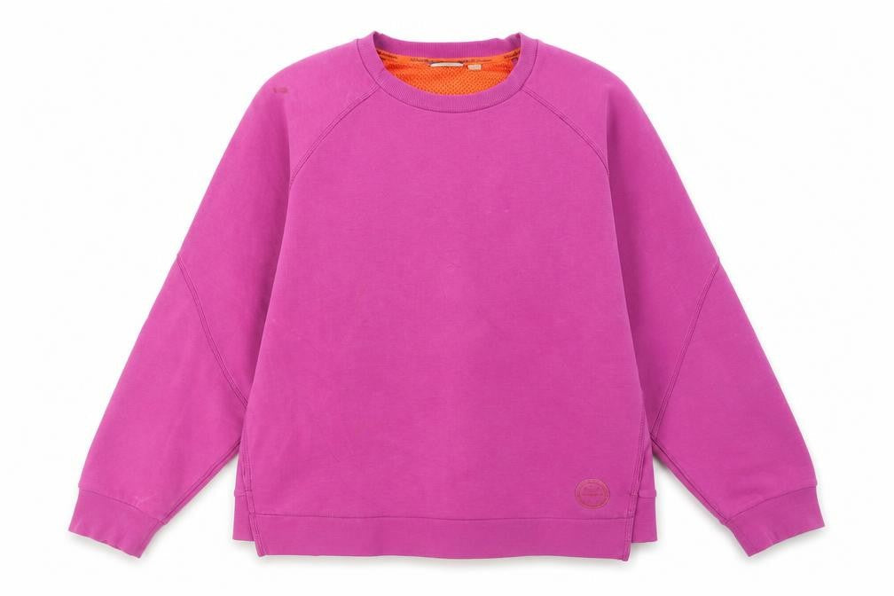 Womens UK Size L Napapijri Pink Pullover Sweatshirt