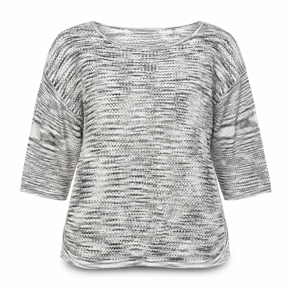 Womens UK Size 12 Mango Grey Pullover Jumper