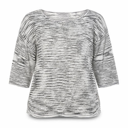 Womens UK Size 12 Mango Grey Pullover Jumper