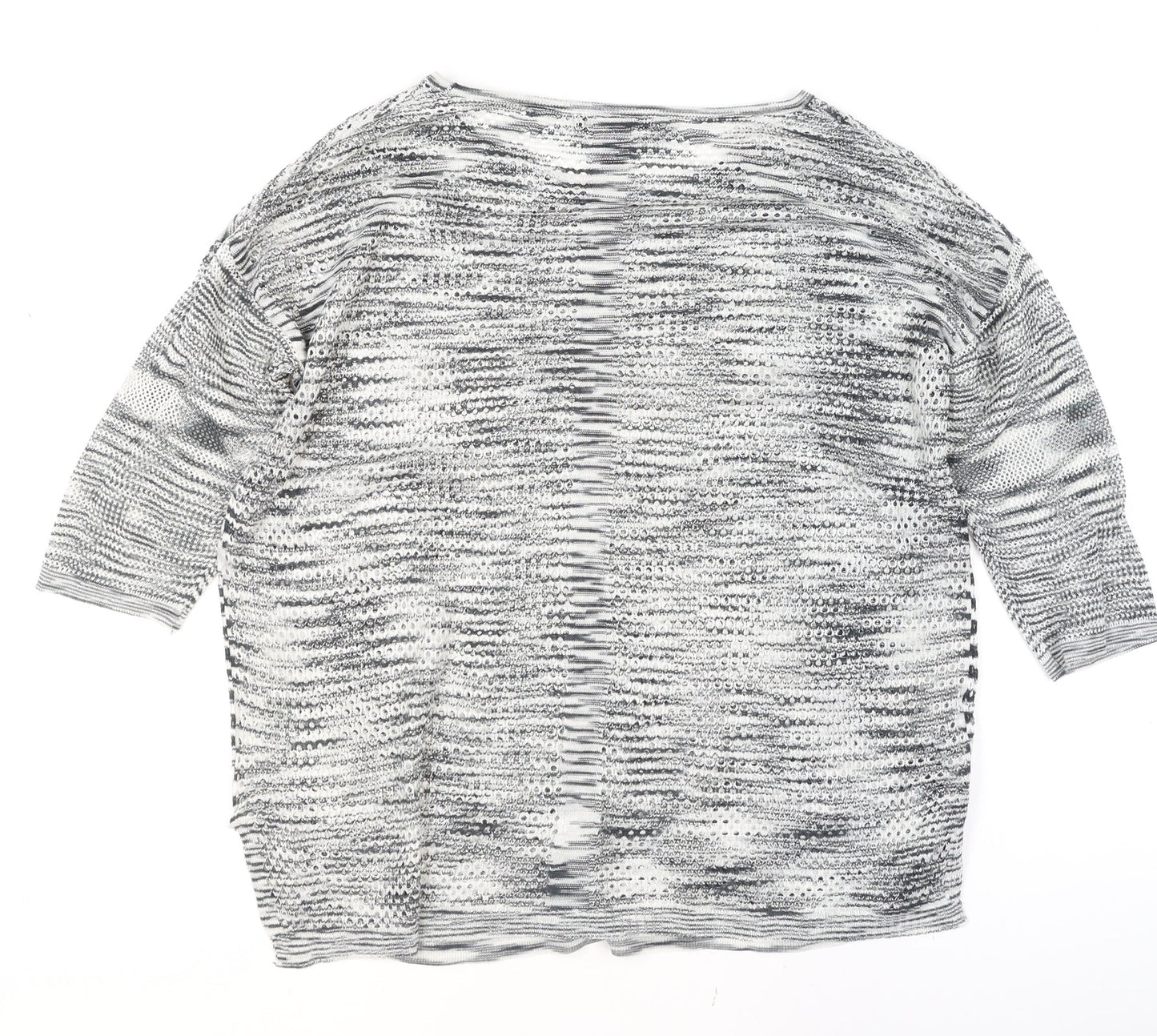 Womens UK Size 12 Mango Grey Pullover Jumper