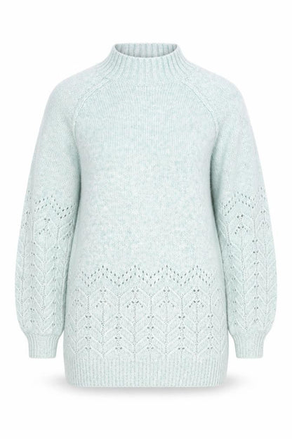 Womens UK Size 18 M&Co Green Pullover Jumper