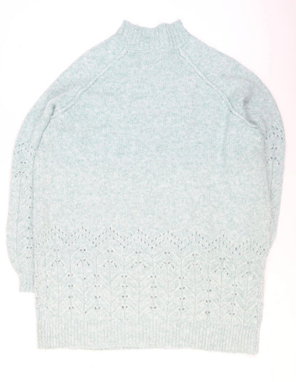 Womens UK Size 18 M&Co Green Pullover Jumper