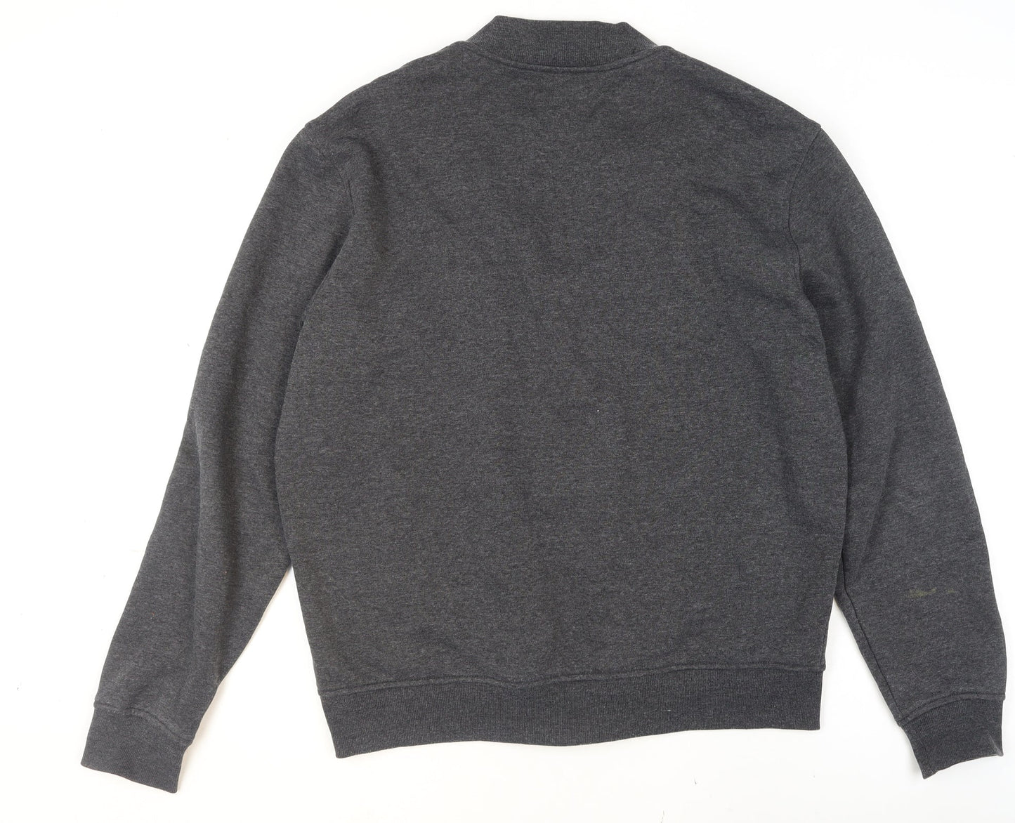 Mens UK Size L Original Penguin Grey Full Zip Sweatshirt