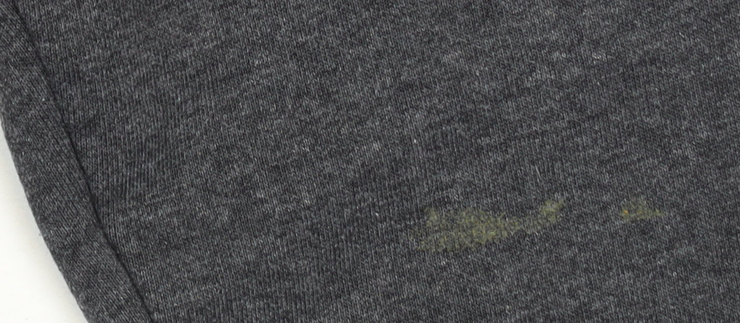 Mens UK Size L Original Penguin Grey Full Zip Sweatshirt