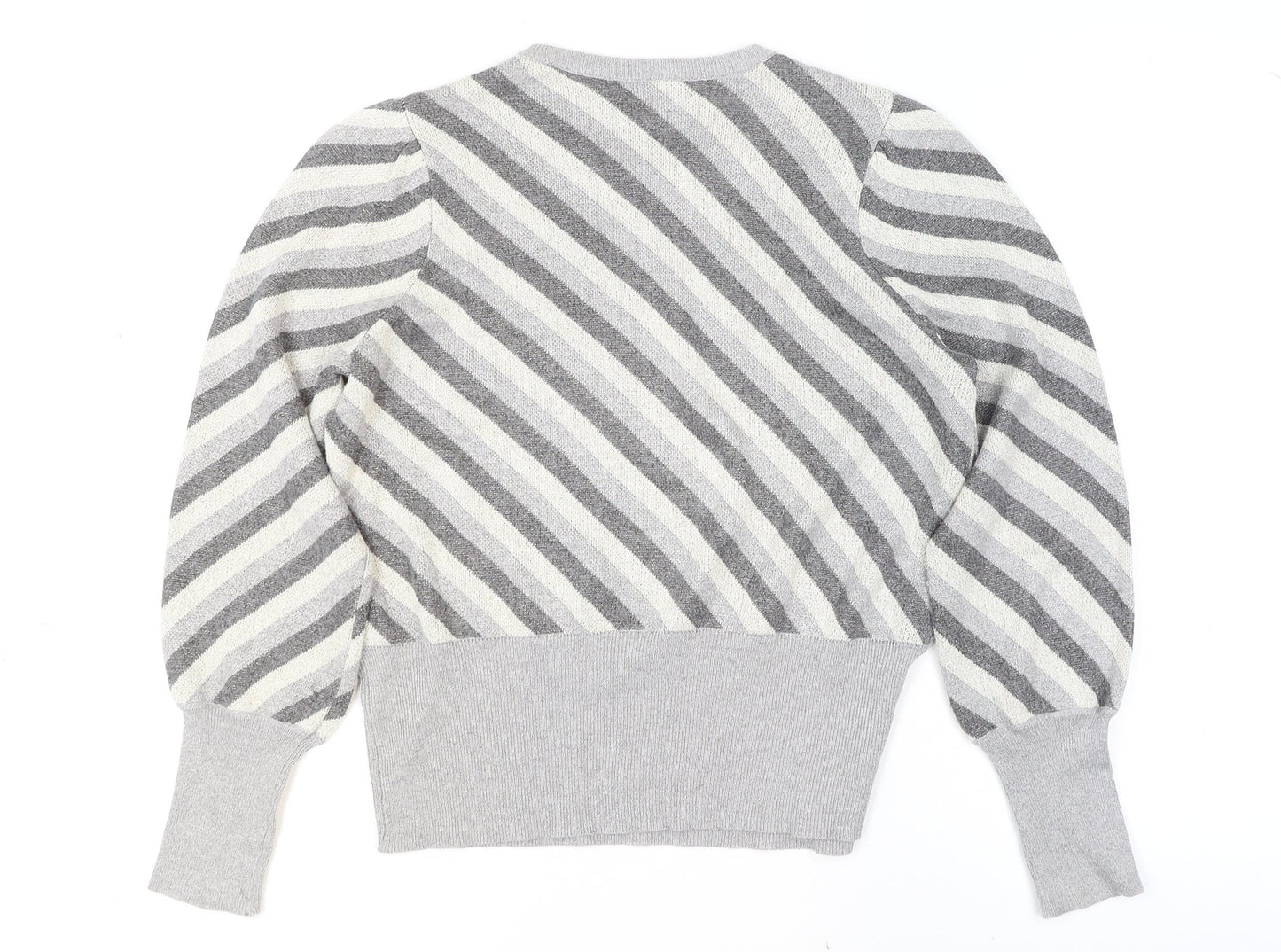 Womens UK Size 12 Marks and Spencer Grey Pullover Jumper