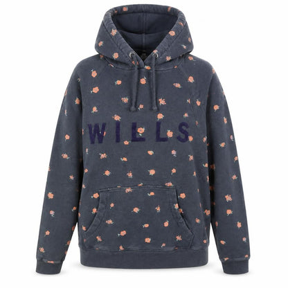 Womens UK Size 10 Jack Wills Blue Pullover Hoodie