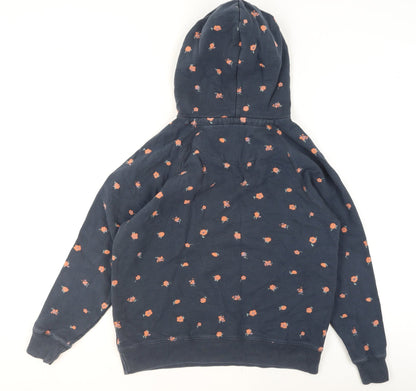 Womens UK Size 10 Jack Wills Blue Pullover Hoodie