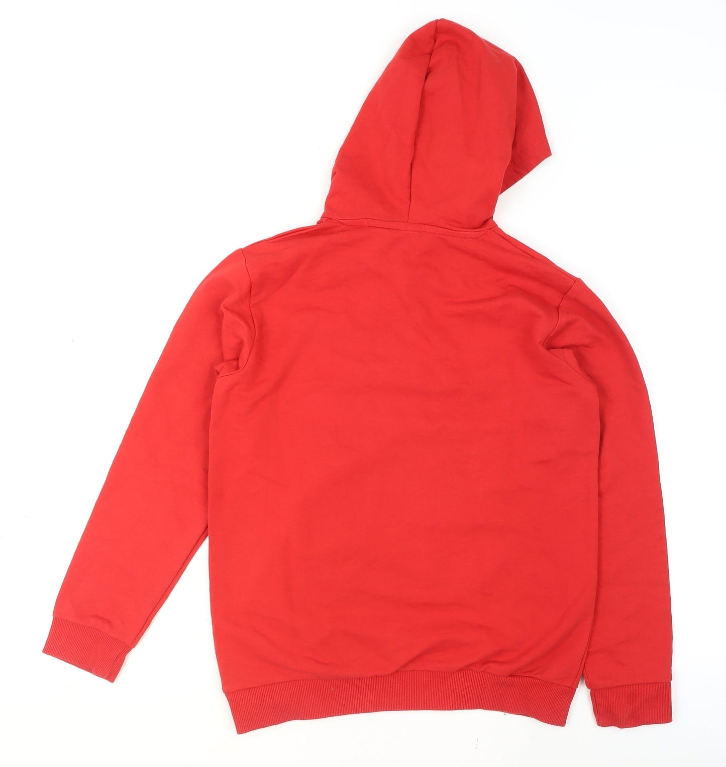 Boys UK Size 11-12 Years LC Waikiki Red Pullover Hoodie
