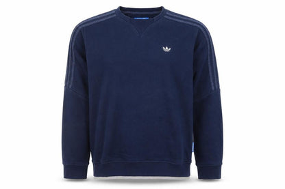 Mens UK Size S adidas Blue Pullover Sweatshirt