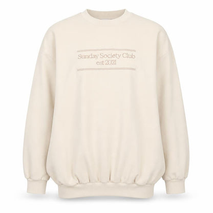 Womens UK Size 12 Showpo Beige Pullover Sweatshirt