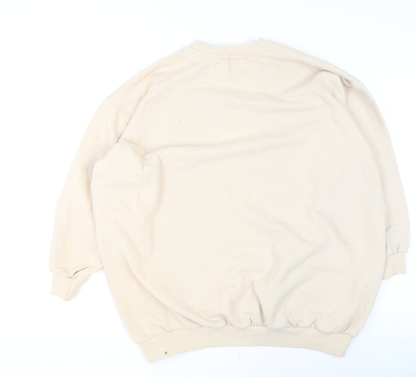 Womens UK Size 12 Showpo Beige Pullover Sweatshirt
