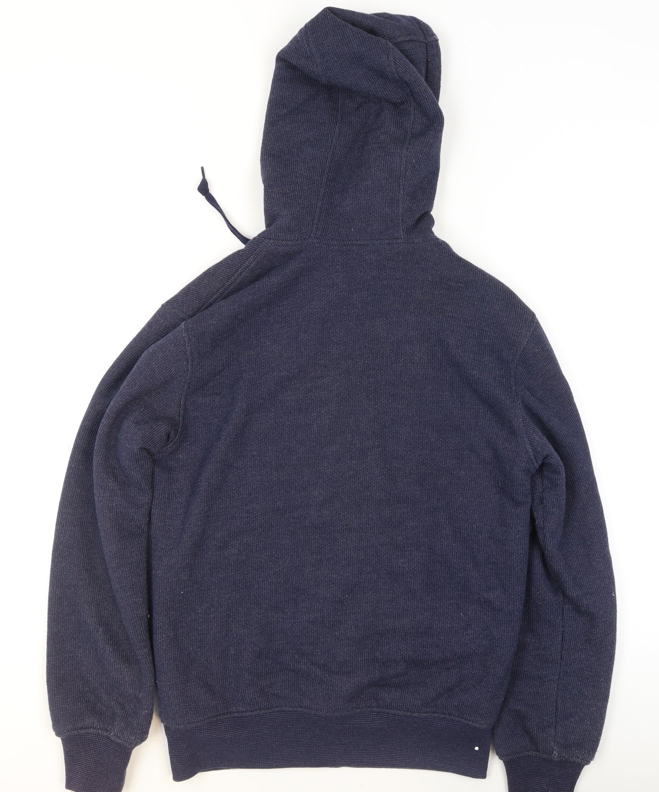 Mens UK Size S Uniqlo Blue Full Zip Hoodie