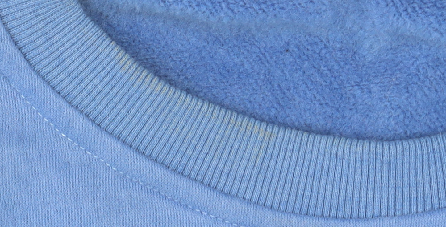 Womens UK Size L Showpo Blue Pullover Sweatshirt