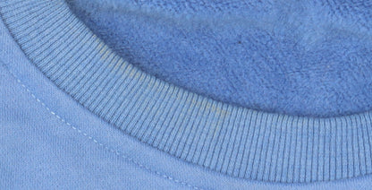 Womens UK Size L Showpo Blue Pullover Sweatshirt