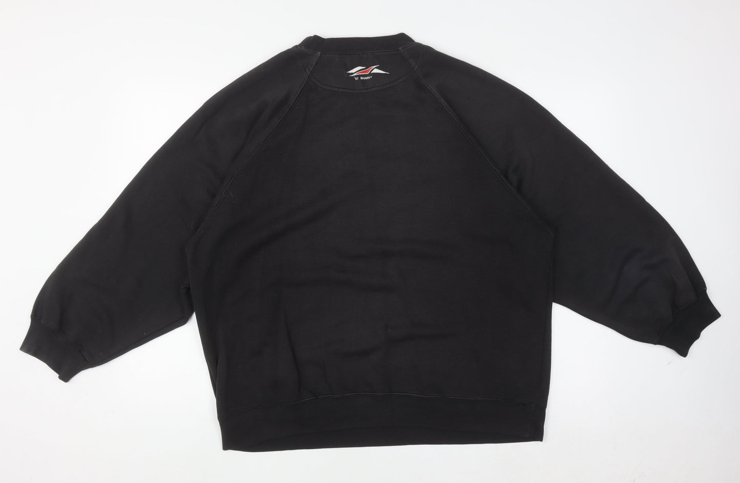 Mens UK Size M Le Shark Black Pullover Sweatshirt