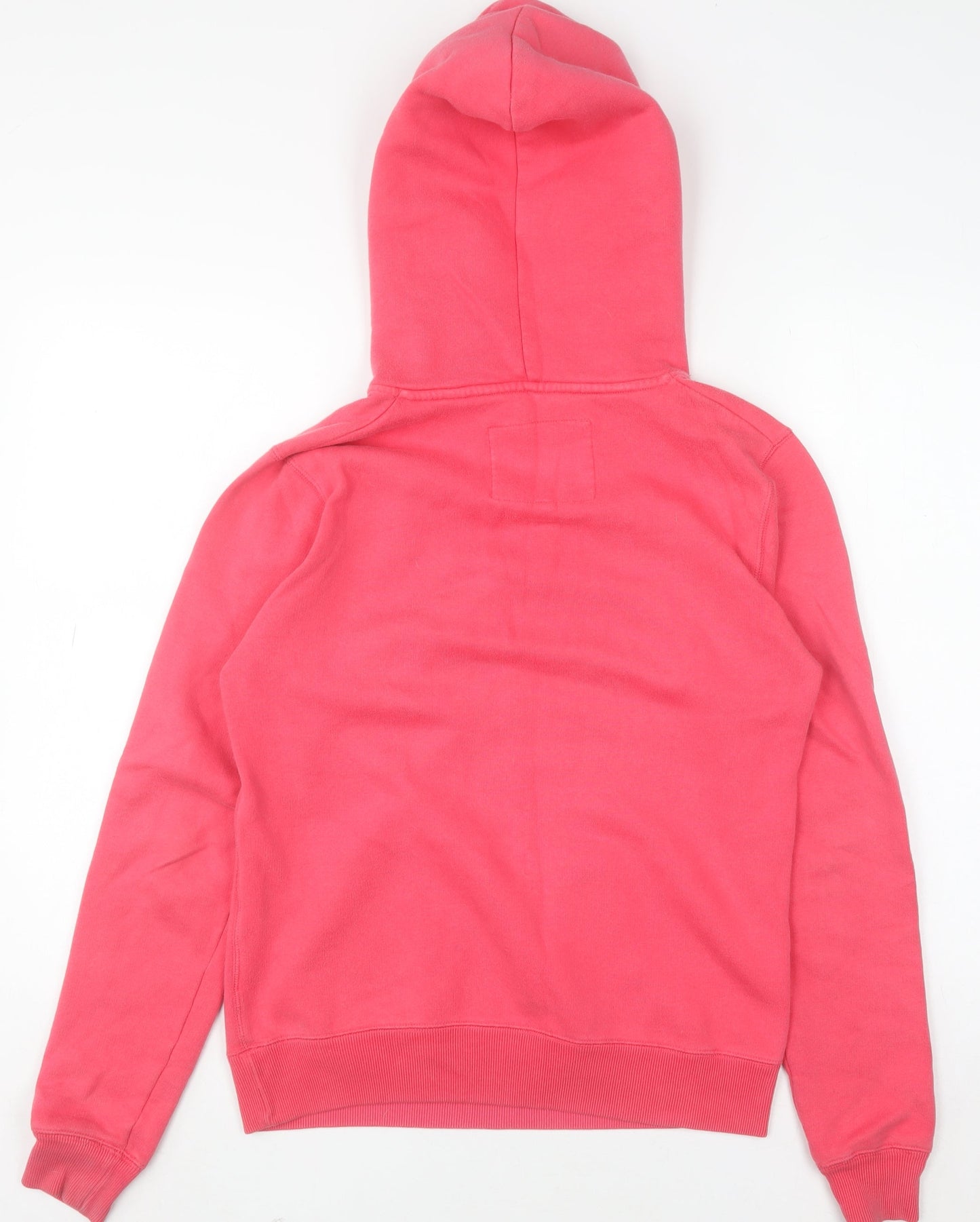 Womens UK Size 10 Jack Wills Pink Pullover Hoodie