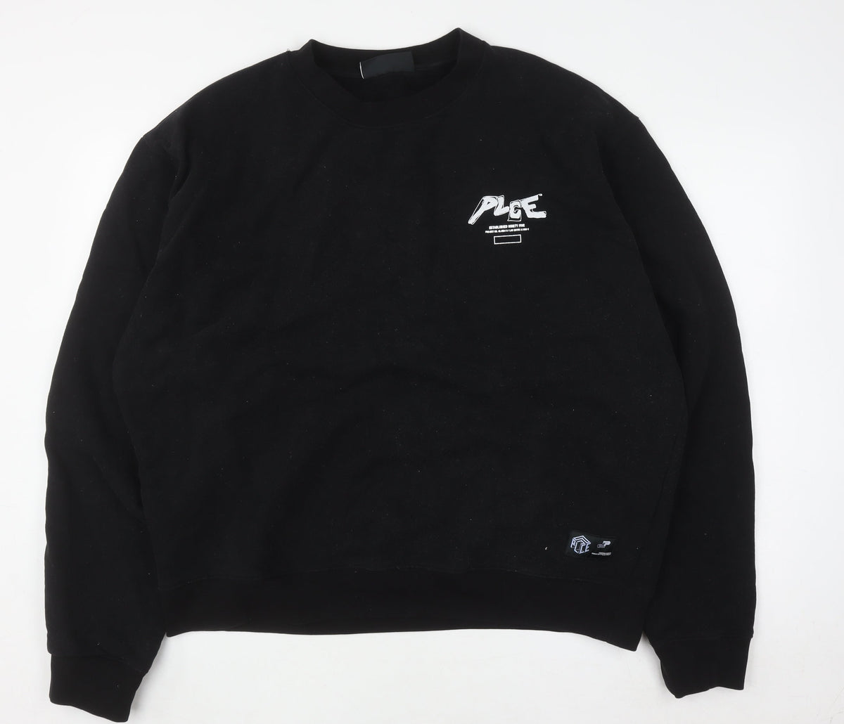 Mens UK Size 2XL PLCE Black Pullover Sweatshirt
