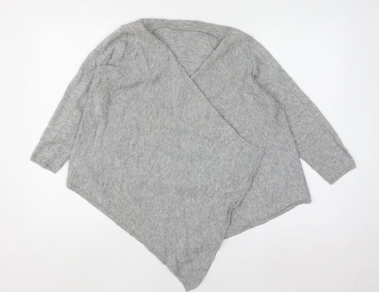 Womens UK Size 14 Boden Grey Wrap Jumper