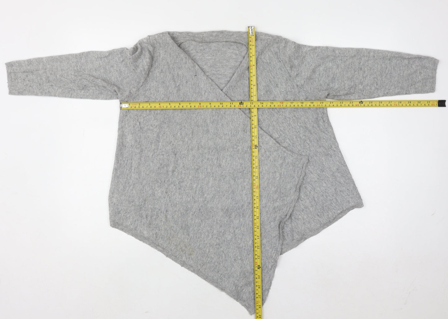 Womens UK Size 14 Boden Grey Wrap Jumper