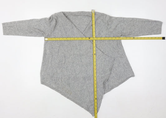 Womens UK Size 14 Boden Grey Wrap Jumper