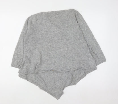 Womens UK Size 14 Boden Grey Wrap Jumper