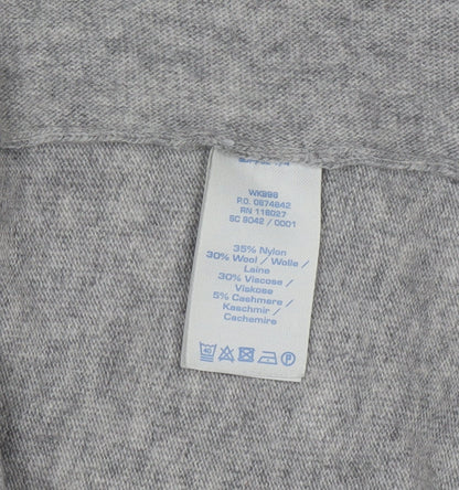 Womens UK Size 14 Boden Grey Wrap Jumper