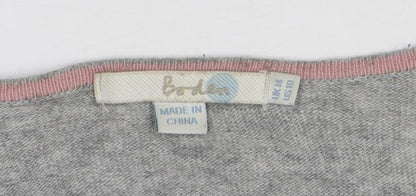 Womens UK Size 14 Boden Grey Wrap Jumper