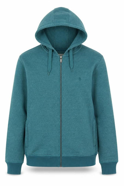 Womens UK Size M Original Penguin Blue Full Zip Hoodie