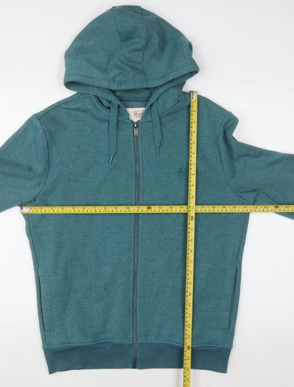 Womens UK Size M Original Penguin Blue Full Zip Hoodie