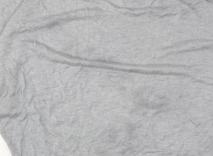 Phase Eight Women’s Grey Knit V-Neck Tunic Blouse Size M
