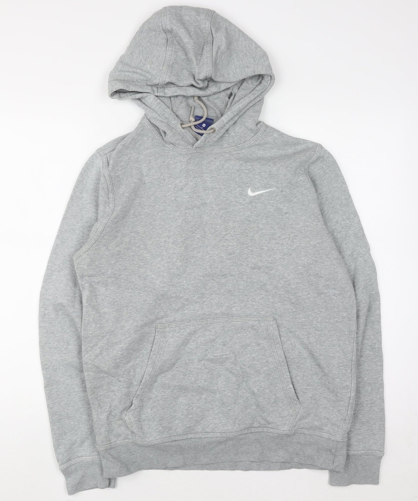 Mens UK Size M Nike Grey Pullover Hoodie