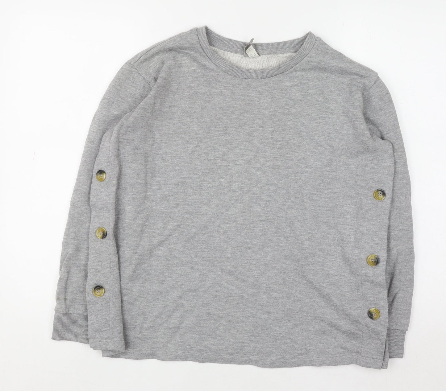 Womens UK Size 12 ASOS Grey Pullover Sweatshirt