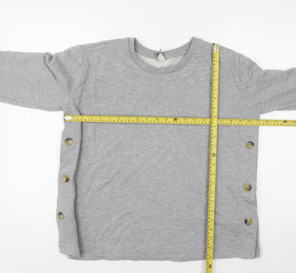 Womens UK Size 12 ASOS Grey Pullover Sweatshirt