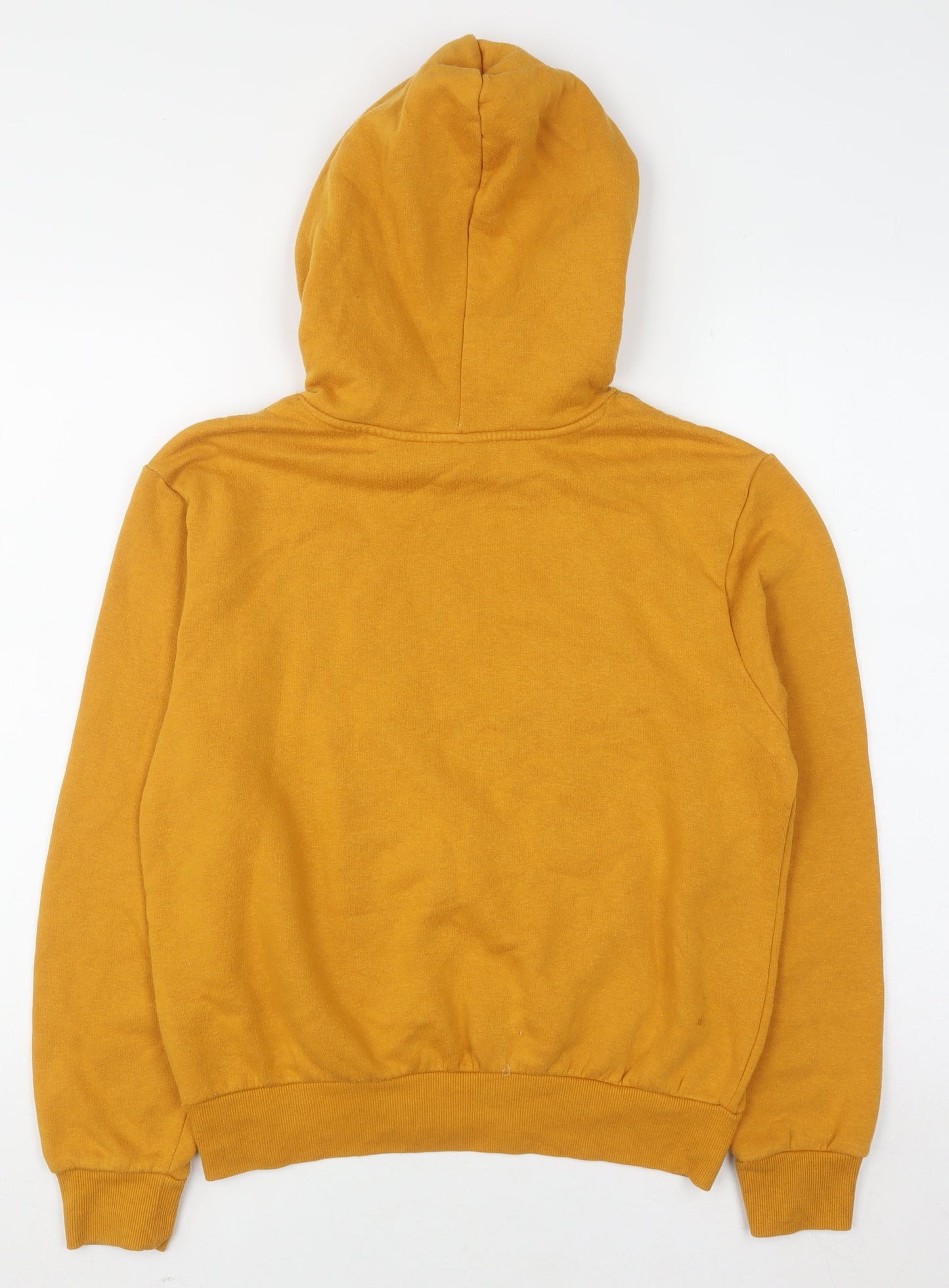 Womens UK Size S H&M Yellow Pullover Hoodie