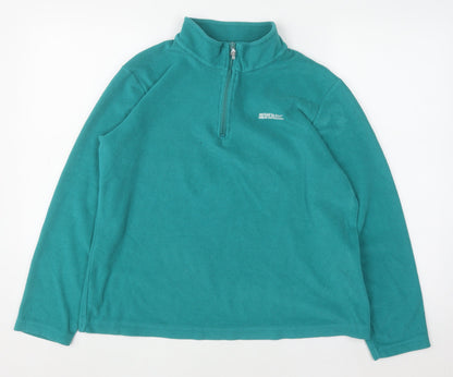 Womens UK Size 12 Regatta Great Outdoors Green Pullover Sweatshirt