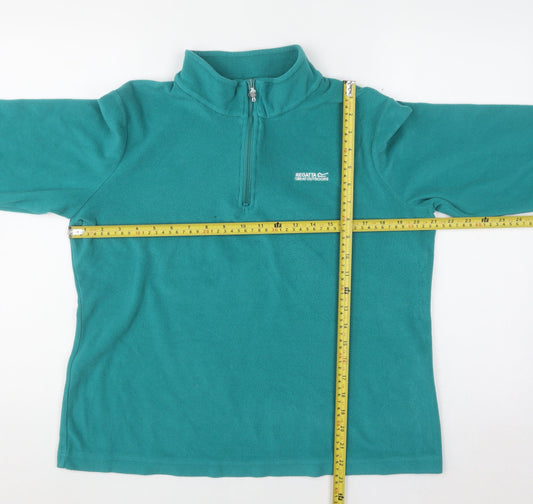 Womens UK Size 12 Regatta Great Outdoors Green Pullover Sweatshirt
