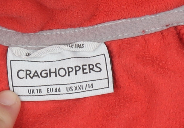 Womens UK Size 18 Craghoppers Red Pullover Sweatshirt