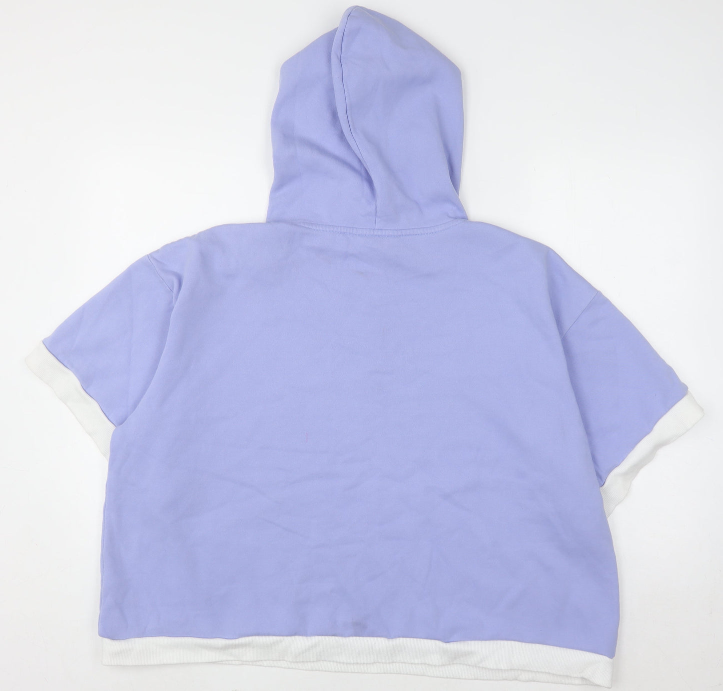 Womens UK Size 20/22 Pretty Secrets Purple Pullover Hoodie